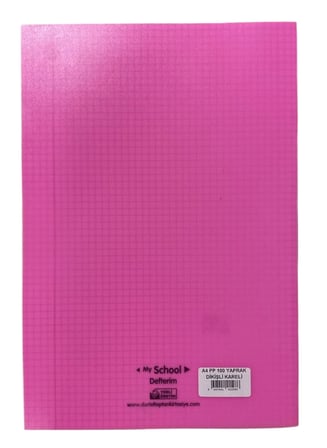 Okul Defteri Seti - Spiralli A4 Notebook + Kareli Defter + Off-roading Okul Defteri + 40'lı Açık Kahverengi