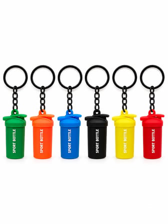 CKSpor Spor Matarası Temalı Anahtarlık Fitness Tasarımlı Çanta Aksesuarı Charm A-36