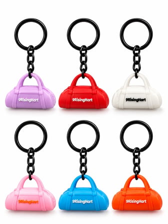 CKSpor Mini Spor Çantası Temalı Anahtarlık Fitness Tasarımlı Çanta Aksesuarı Charm A-37