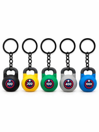 CKSpor Kettlebell Temalı Spor Anahtarlık Fitness Tasarımlı Çanta Aksesuarı A38