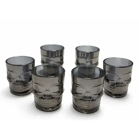 İstanbul Temalı Cam Kurukafa Shot Bardak