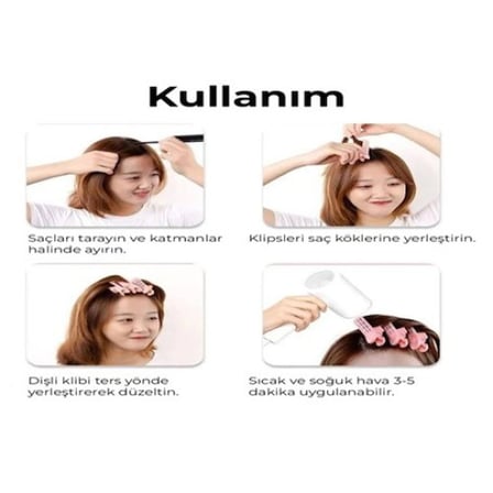 PATİ DETAYLI SAÇ BİGUDİ