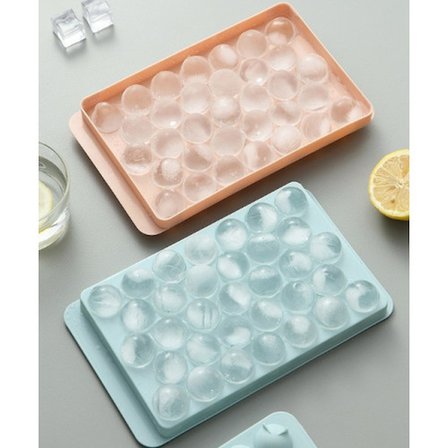33 Hazneli Küre Buz Kalıbı Pembe