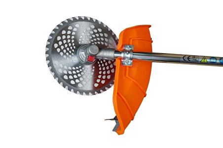 Kraft Hart Yan Tipi Benzinli Motorlu Ot Çalı Tırpanı Çim Biçme Makinesi Tırpan