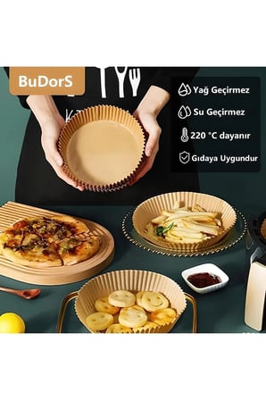 Fritöz Pişirme Kağıdı 50 Adet