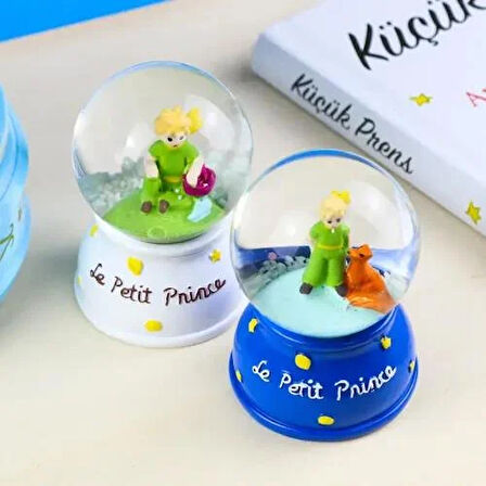 Mini Boy Küçük Prens Kar Küresi Işıklı