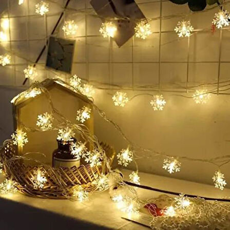 10m 60 LED Kar Tanesi Lamba