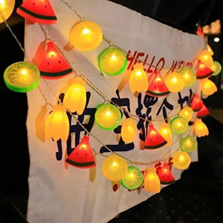 2m 10 Led Karışık Meyveler