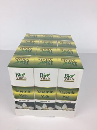 Bio Vitals Yasemin Yağı 20 ml 12 li Set