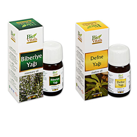 Defne Ve Biberiye-Aromatik Masaj-Cilt Bakım Yağ Seti