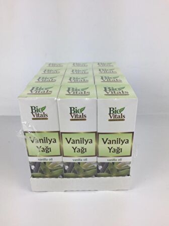 Bio Vitals Vanilya Yağı 20 ml 12 Adet