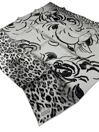 Armine Nostalji Serisi Twill İpek Eşarp 9355D