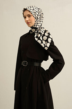 Armine Nostalji Serisi Twill İpek Eşarp 9354D