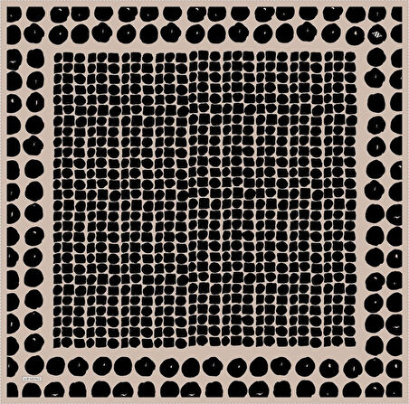 Armine Nostalji Serisi Twill İpek Eşarp 9354D