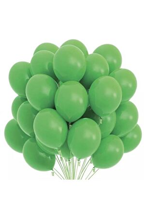 Açık Yeşil Pastel Balon 30 Adet