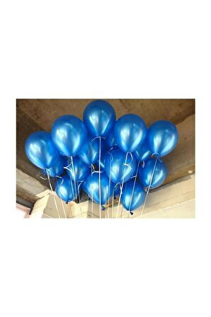 Metalik Koyu Mavi Balon 50'li