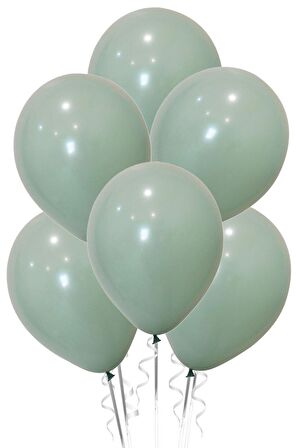 Küf Yeşili Lateks Balon 50 Adet