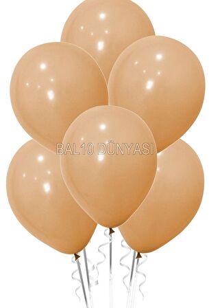 Ten Rengi Pastel Balon 30 Adet