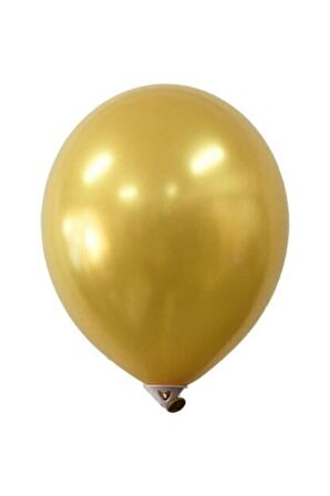 Cansüs Krom Metalik Gold Balon 10 Adet