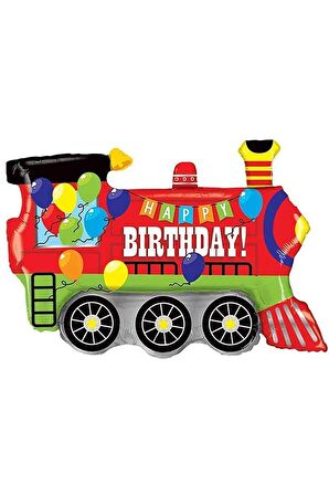 Tren Şekilli Folyo Balon 80 cm