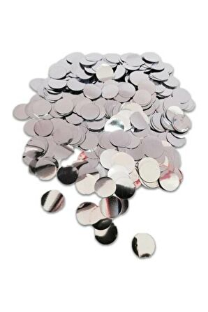 1 Paket Gümüş Metalize Balon Içi Konfeti Pulu (10gr)