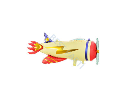 Taşıt Model Uçak Folyo Balon 107x54 cm