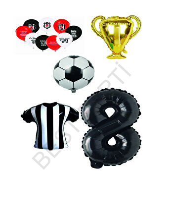 Beşiktaş Konsept Balon Seti Yaş 8
