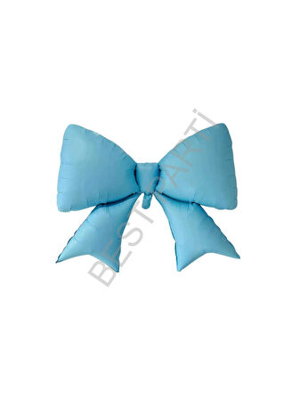 Mavi Renk Fiyonk Folyo Balon 98*75 cm