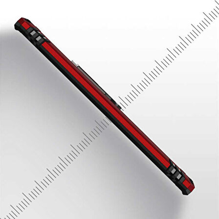 Huawei Mate 30 Lite Uyumlu Kılıf Standlı Manyetik Yüzüklü Military Ring TPU Cover