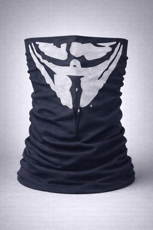 Delux Serisi Vendetta Maskesi Desenli Baf Bandana 4 No Aksesuar Yüz Koruma Spor