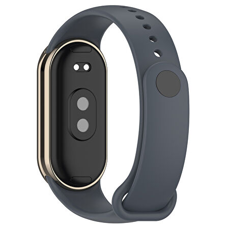 Xiaomi Mi Band 9 / Xiaomi Mi Band 8 Uyumlu Kordon Suya karşı dayanıklı, Esnek Silikon Strap Kayış