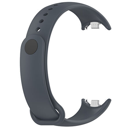 Xiaomi Mi Band 9 / Xiaomi Mi Band 8 Uyumlu Kordon Suya karşı dayanıklı, Esnek Silikon Strap Kayış