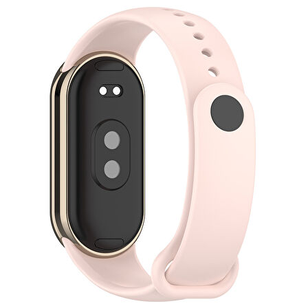 Xiaomi Mi Band 9 / Xiaomi Mi Band 8 Uyumlu Kordon Suya karşı dayanıklı, Esnek Silikon Strap Kayış