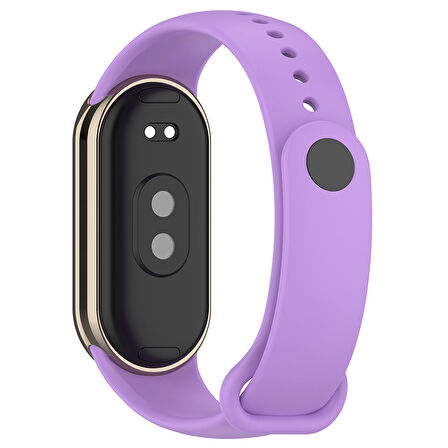 Xiaomi Mi Band 9 / Xiaomi Mi Band 8 Uyumlu Kordon Suya karşı dayanıklı, Esnek Silikon Strap Kayış