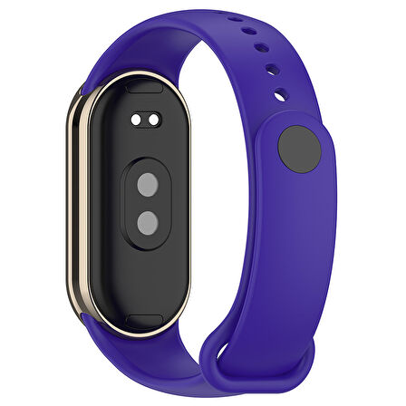 Xiaomi Mi Band 9 / Xiaomi Mi Band 8 Uyumlu Kordon Suya karşı dayanıklı, Esnek Silikon Strap Kayış