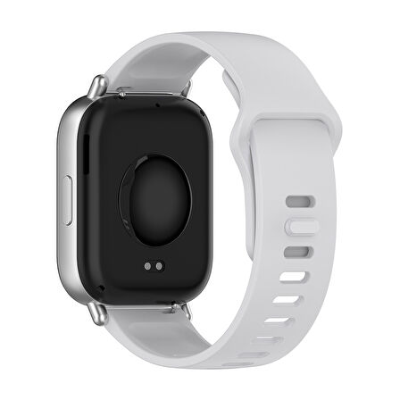 Xiaomi Redmi Watch 4 / Xiaomi Redmi Watch 5 Uyumlu Kordon Terletmeyen Esnek Silikon Saat Kayışı