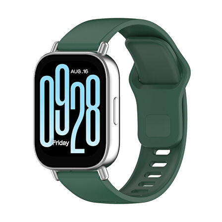 Xiaomi Redmi Watch 4 / Xiaomi Redmi Watch 5 Uyumlu Kordon Terletmeyen Esnek Silikon Saat Kayışı