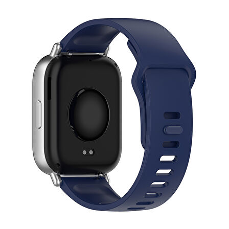 Xiaomi Redmi Watch 4 / Xiaomi Redmi Watch 5 Uyumlu Kordon Terletmeyen Esnek Silikon Saat Kayışı