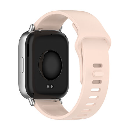 Xiaomi Redmi Watch 4 / Xiaomi Redmi Watch 5 Uyumlu Kordon Terletmeyen Esnek Silikon Saat Kayışı