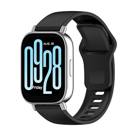 Xiaomi Redmi Watch 4 / Xiaomi Redmi Watch 5 Uyumlu Kordon Terletmeyen Esnek Silikon Saat Kayışı