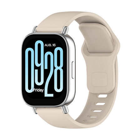 Xiaomi Redmi Watch 4 / Xiaomi Redmi Watch 5 Uyumlu Kordon Terletmeyen Esnek Silikon Saat Kayışı