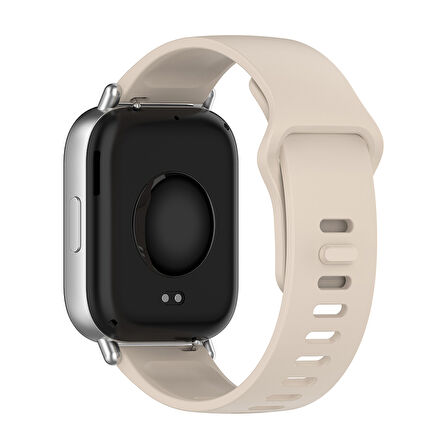 Xiaomi Redmi Watch 4 / Xiaomi Redmi Watch 5 Uyumlu Kordon Terletmeyen Esnek Silikon Saat Kayışı