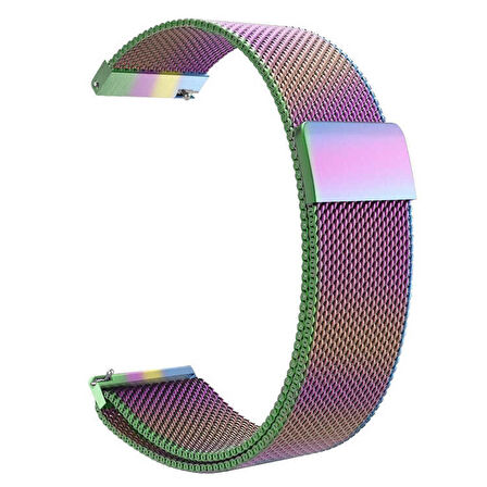 Xiaomi Redmi Watch 4 / Xiaomi Redmi Watch 5 Uyumlu Manyetik Klipsli Hafif Metal Örgülü Kordon