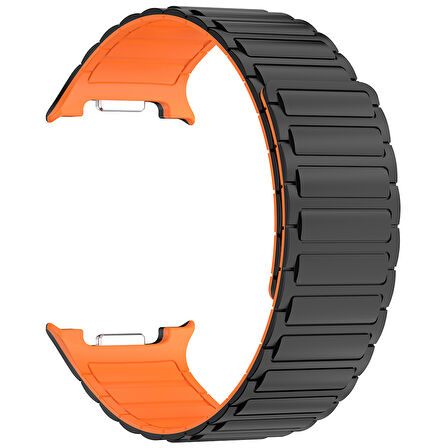 Samsung Galaxy Watch 8 40mm / 44mm / 46mm Classic Uyumlu Kordon Spor & Günlük Silicone Strap Kayış