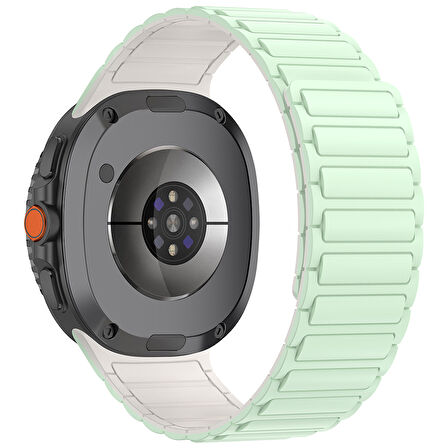 Samsung Galaxy Watch 8 40mm / 44mm / 46mm Classic Uyumlu Kordon Spor & Günlük Silicone Strap Kayış