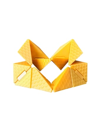 MCY Dekor Origami Katlanabilir Eğitici Zeka Küpü, Akıl ve Stres Giderici Geometrik Bulmaca Oyuncak