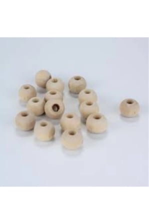Ahşap Boncuk Renkli 4Mm Yuvarlak 500gr