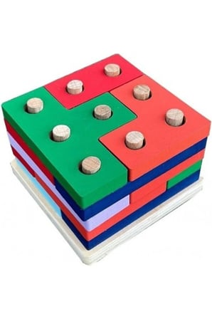 Hama Ahşap Blok Tetris - Russian Blok