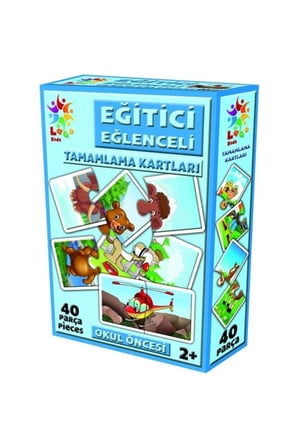 Laço Puzzle Eğitici Eğlenceli Tamamlama 40 Prç