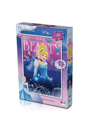 Ks Puzzle-1 Cinderella 50 Prç Crl709